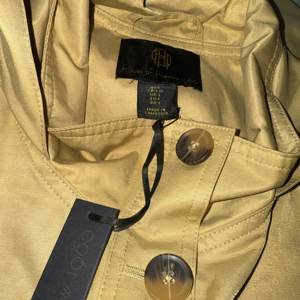 House of Harlow 1960 Tan Trench Coat - Picture 6 of 7